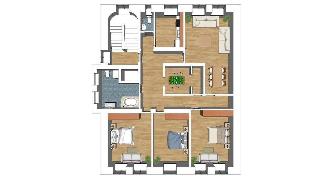 Flatista Homes - Old Town Munich Apartment